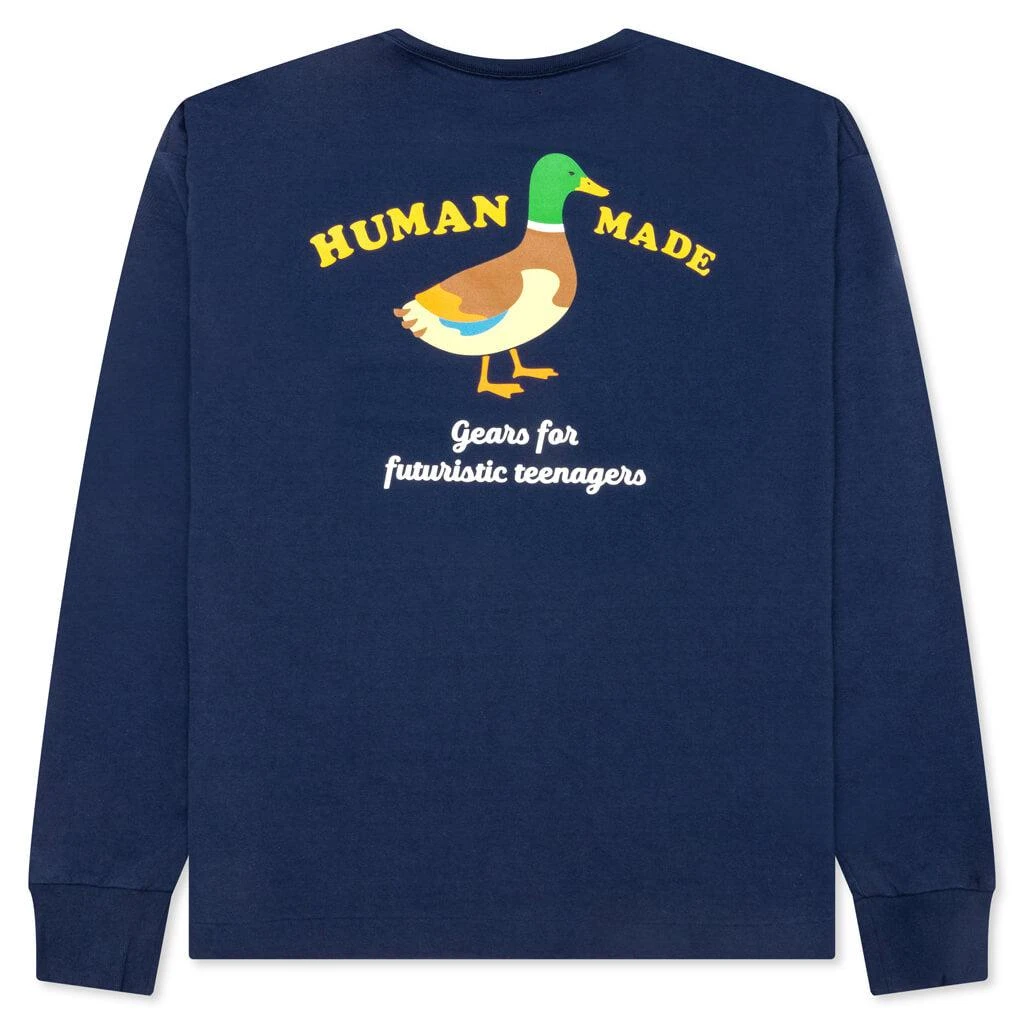 Human Made Graphic L/S T-Shirt #3 - Navy 2