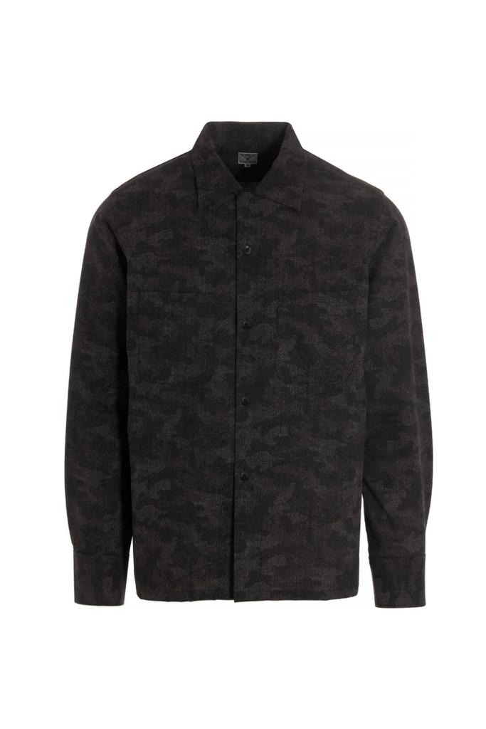 South2 West8 South2 West8 Buttoned Long-Sleeved Shirt