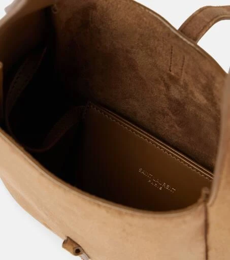 Yves Saint Laurent Le 5 à 7 Supple Baby suede shoulder bag 3
