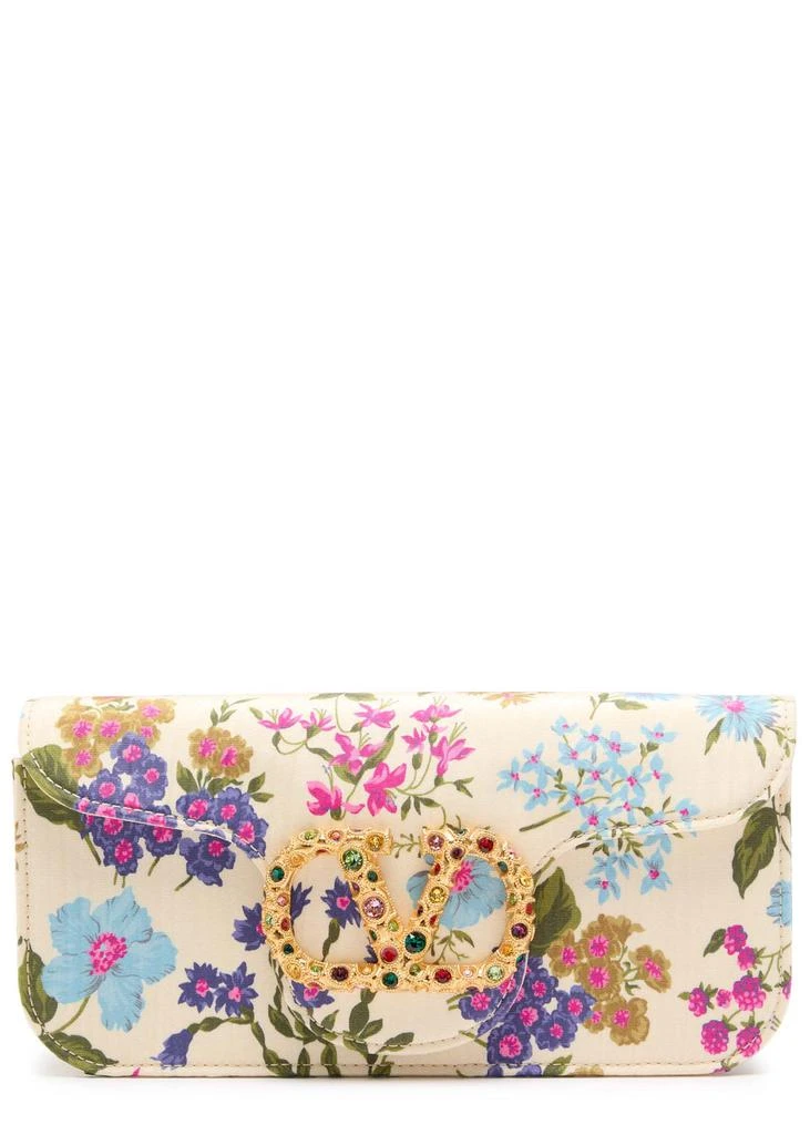 Valentino Locò floral moiré clutch  1
