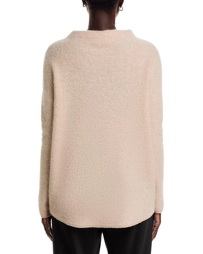 Bloomingdale's Mock Neck Brushed Cashmere Sweater - Exclusive 3