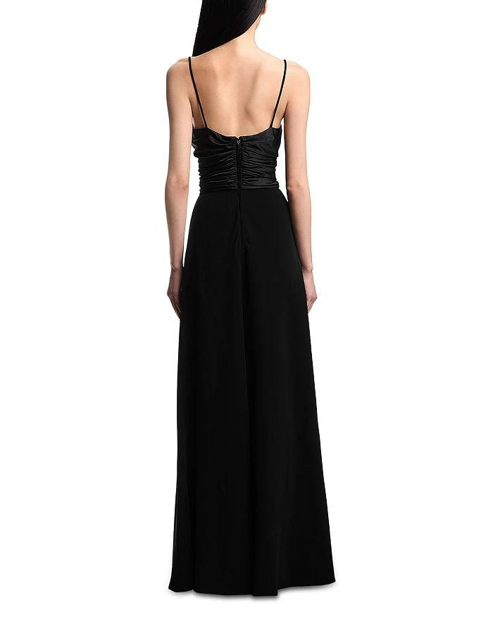 dresses emporio armani Emporio Armani Ribbed Maxi Dress | Green