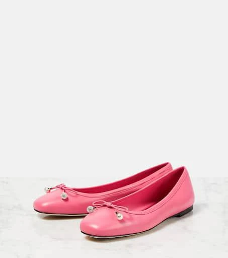 Jimmy Choo Elme leather ballet flats 5