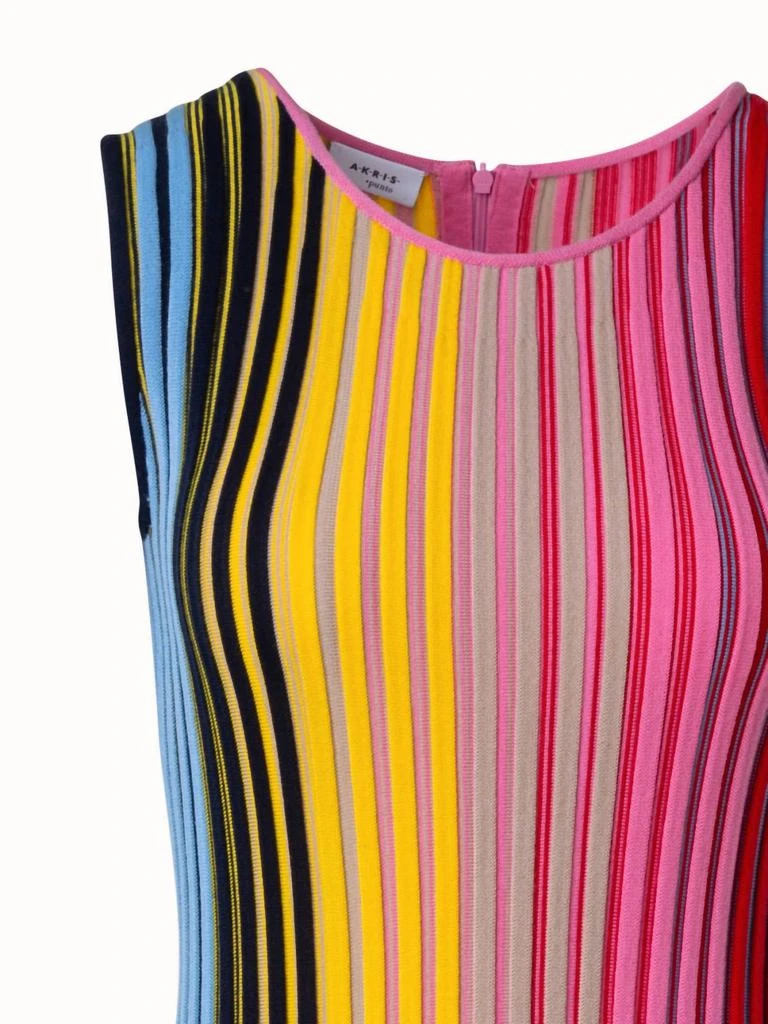 Akris Akris Punto - Reverse Rainbow Knit Dress 4