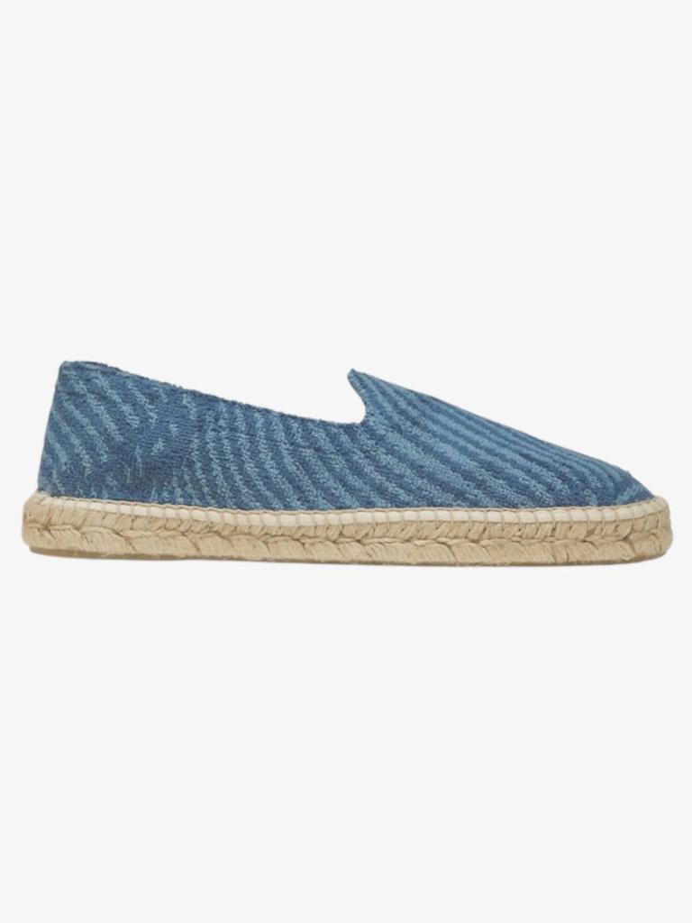 OAS Unisex Wavy Terry Espadrilles In Blue