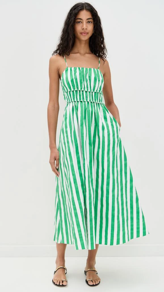 English Factory Striped Midi Dress 6