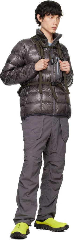 And Wander Gray Diamond Stitch Down Jacket 4