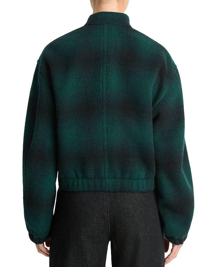 Vince Shadow Plaid Bomber Jacket 3