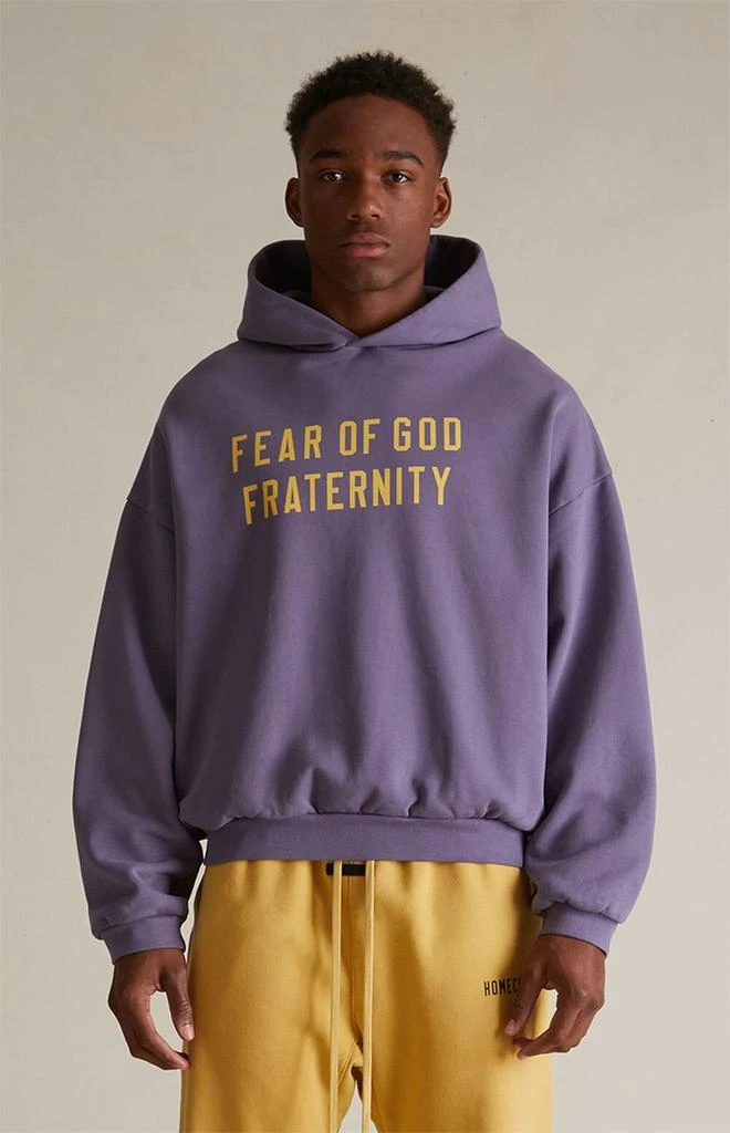 Essentials Lavender Heavy Fleece Hoodie 2