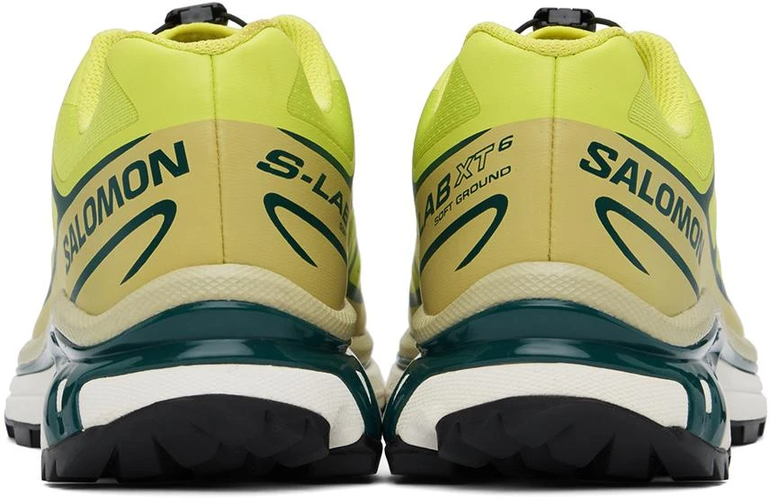 Salomon Yellow XT-6 Sneakers 2