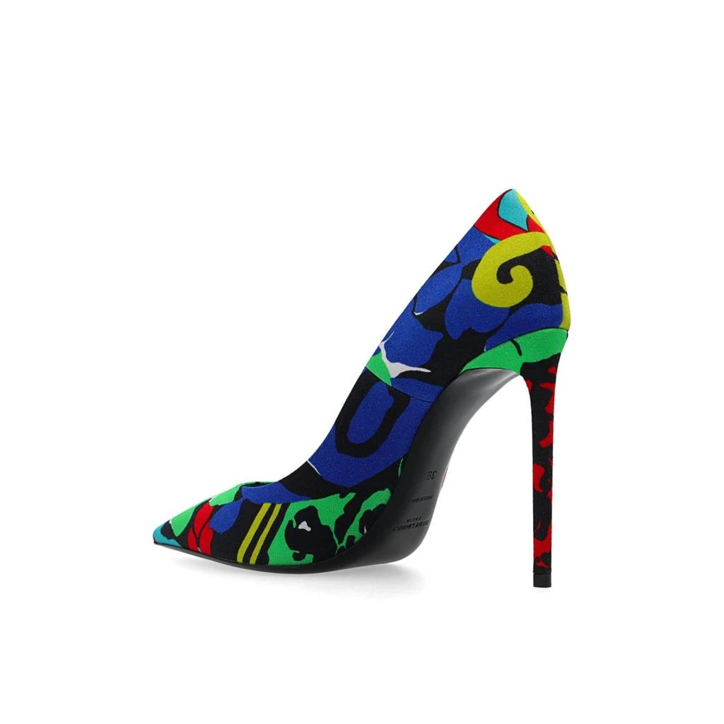 Yves Saint Laurent Saint Laurent Zoe 105 Leather Pumps - Women 3