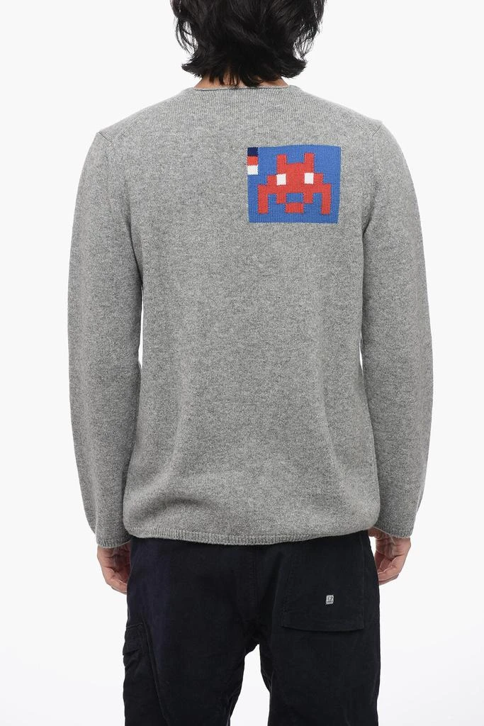 Comme des Garcons Comme Des Garçons SHIRT Crew Neck PACMAN Wool Blend Sweater 2