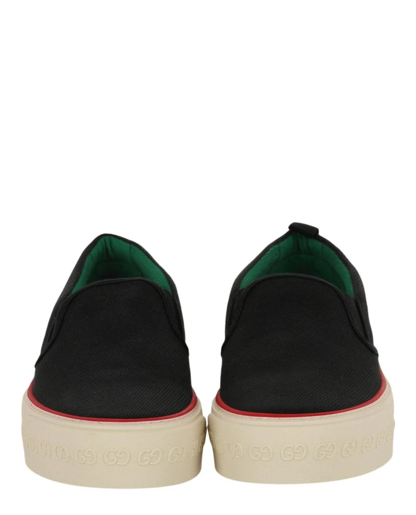 Gucci Cotton Slip-On Low-Top Sneakers 5