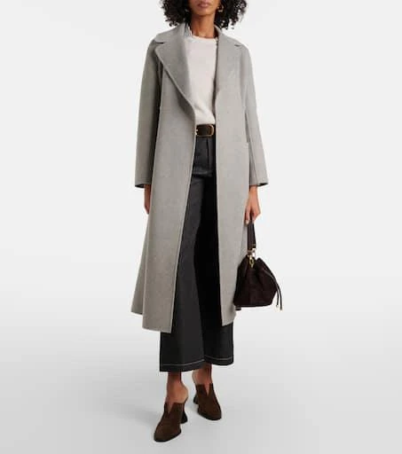 Max Mara Paolore virgin wool wrap coat 2
