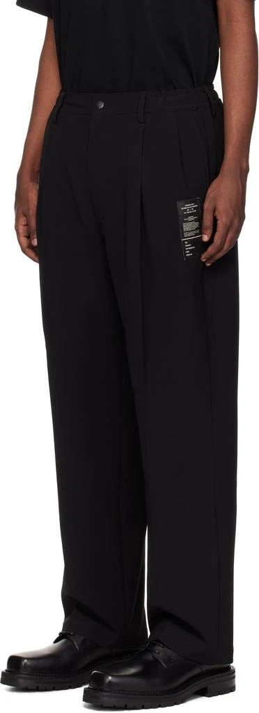 n.hoolywood Black Patch Easy Trousers 4