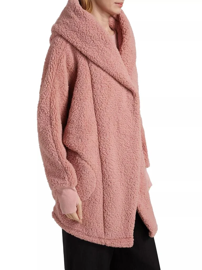By Jill Martin The Best Lounger In The World Embellished Warrior Sherpa Hooded Jacket 4