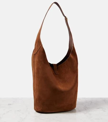 Yves Saint Laurent Le 5 à 7 suede bucket bag 4