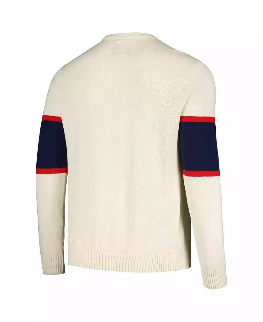 American Needle Men's Cream Pabst Blue Ribbon McCallister Pullover Sweater 2
