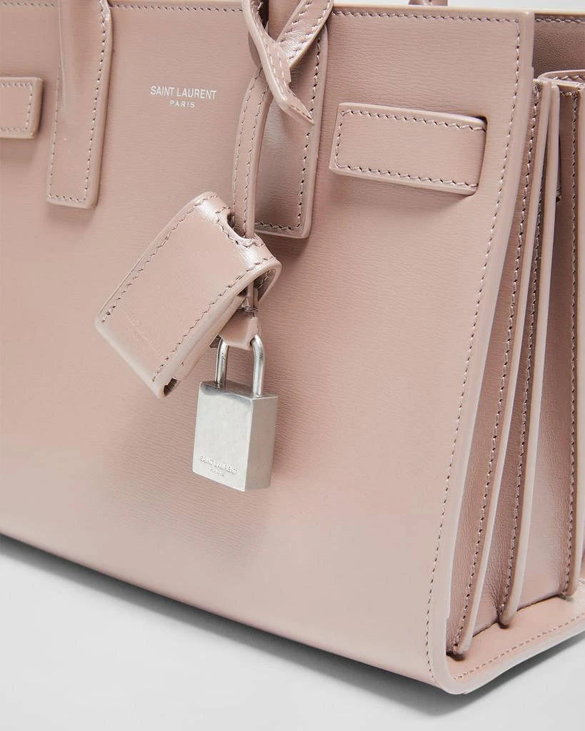 Yves Saint Laurent Sac De Jour Nano Top-Handle Bag in Smooth Leather 7