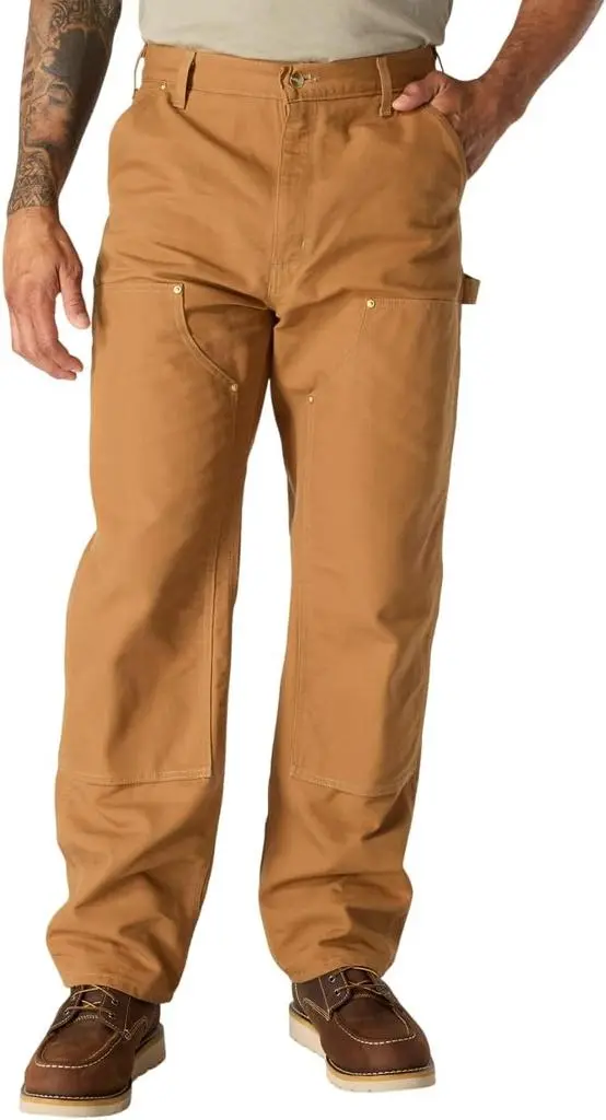 Carhartt Carhartt Men's B01 Loose Straight Firm Duck Double-Front Dungaree