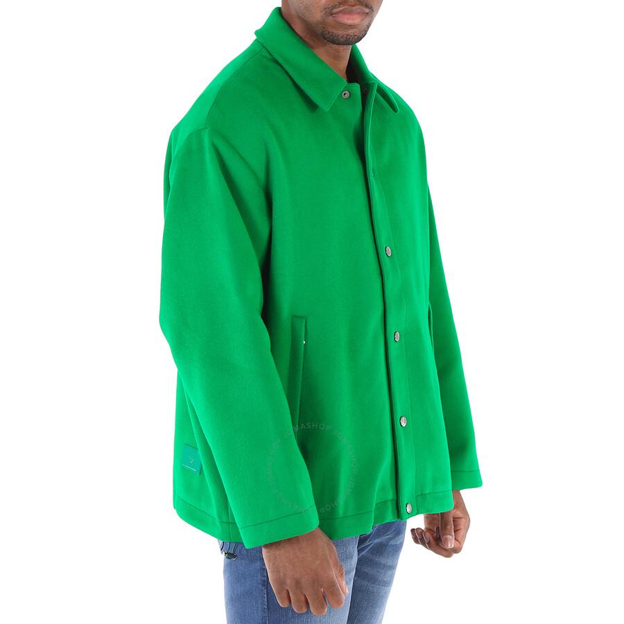 Emporio Armani Men's Verde Ultra Fine Wool Blouson Jacket 42 Emporio Armani Men's Verde Ultra Fine Wool Blouson Jacket 42