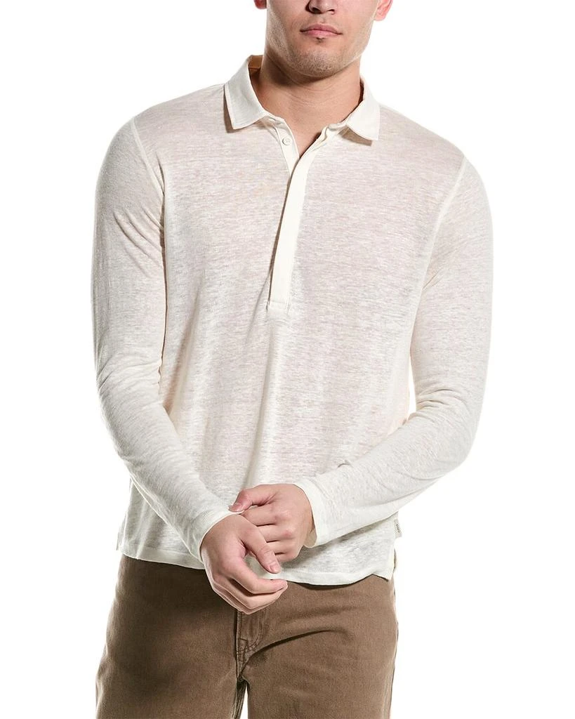 Onia Linen Polo Shirt 2