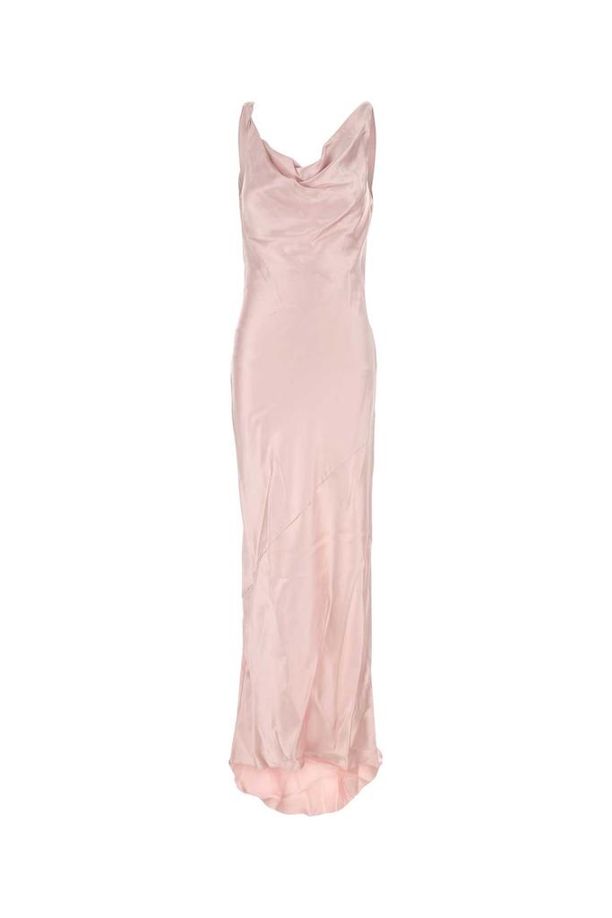 CAMILLA AND MARC Pastel Pink Satin Artemis Long Dress