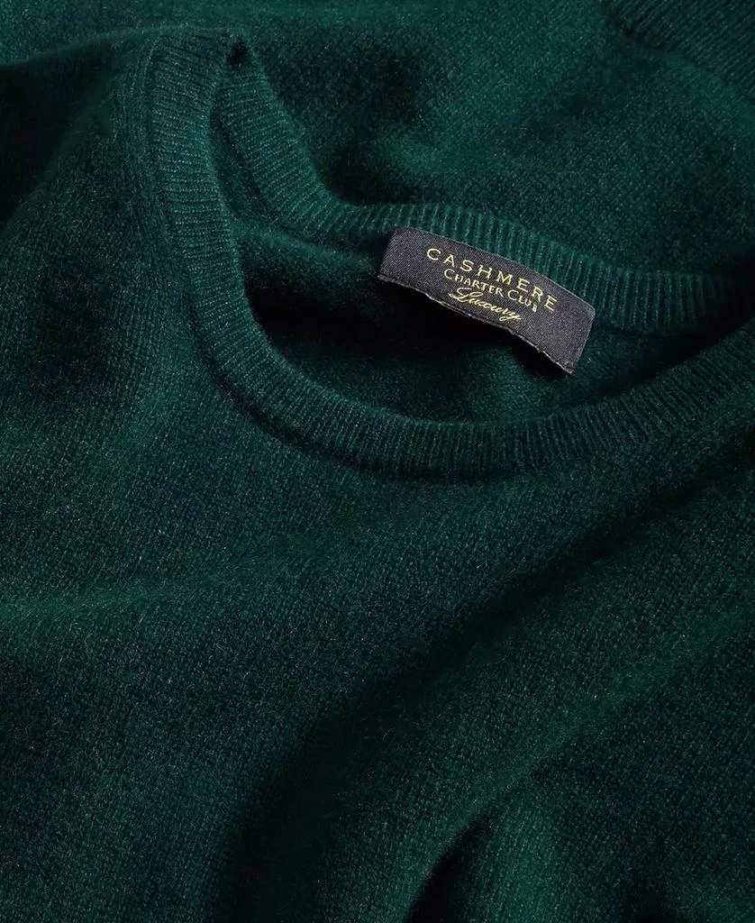 Charter Club 100% Cashmere Women's Long-Sleeve Crewneck Sweater, Created for Macy's 5