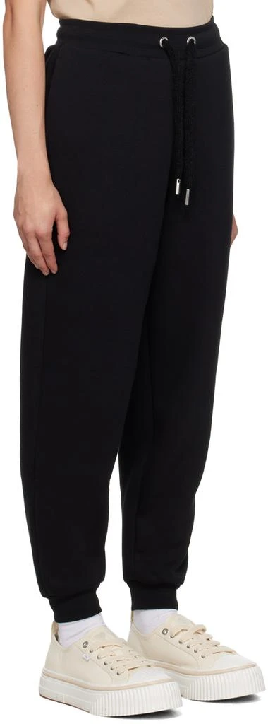 AMI Black Heavyweight Lounge Pants 2