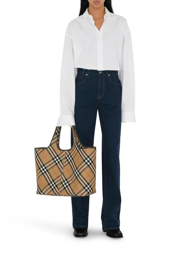 Burberry Medium Check Tote 2