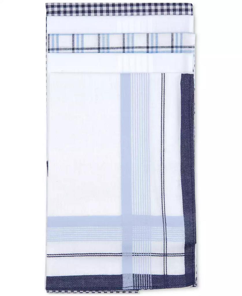 Club Room Men's 5-pk. Combination Blue Patterned Handkerchiefs, Created for Macy's
