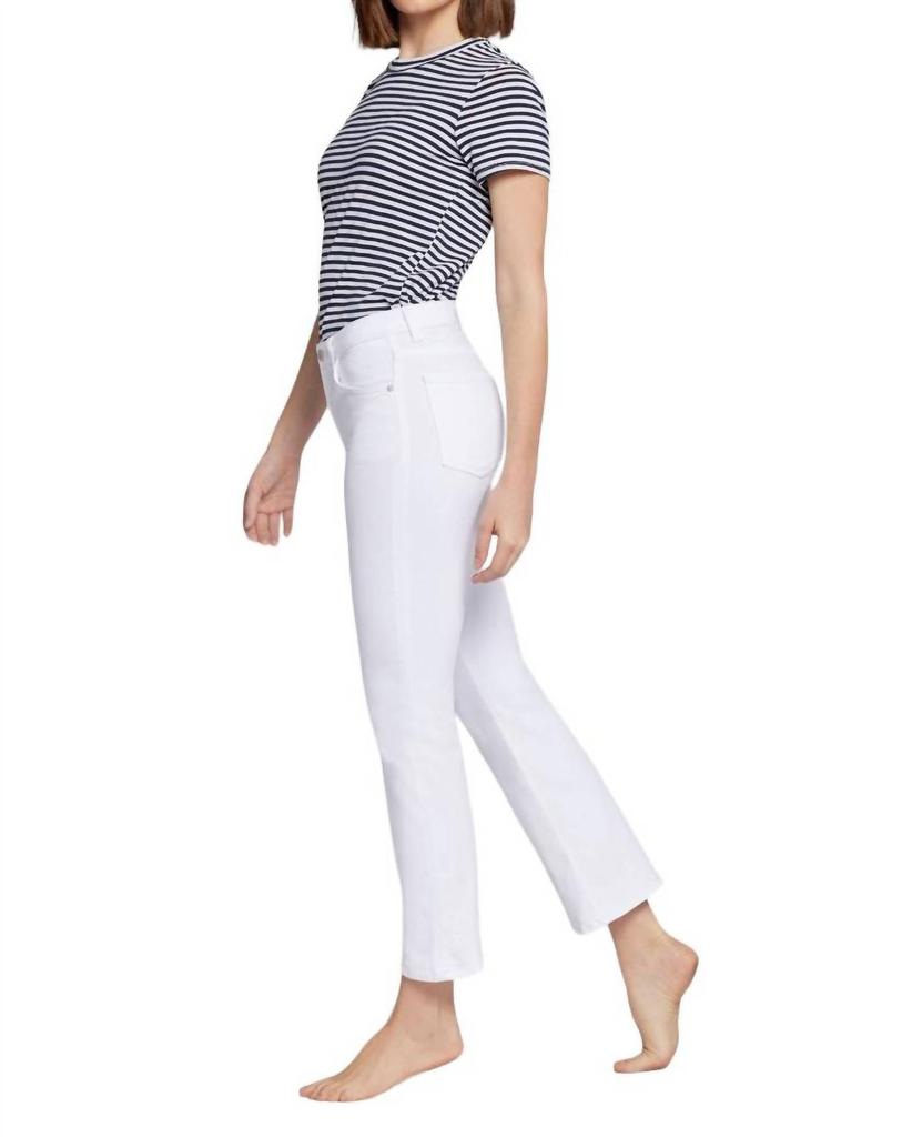 Current Elliott Boulevard Bootcut Jean In Optic White