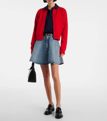 AMI Ami De Cœur cotton piqué polo shirt