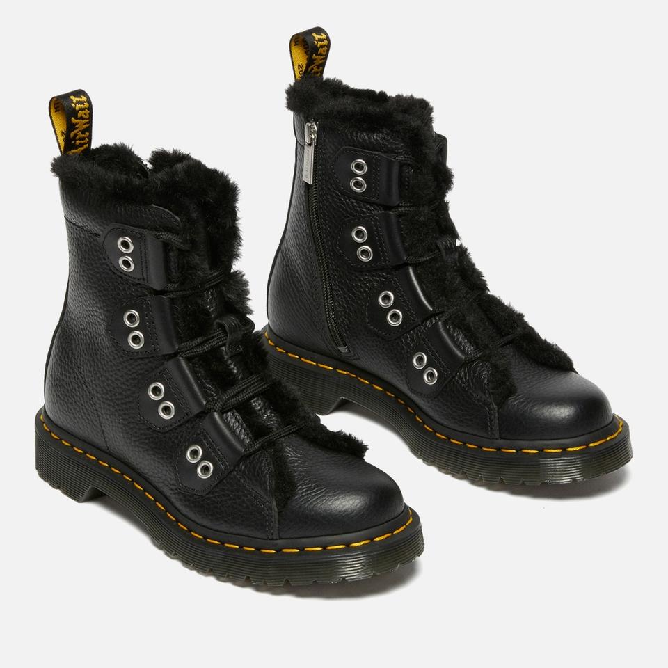 undefined DR. MARTENS WOMEN'S 1460 LACE TO TOE LEATHER BOOTS