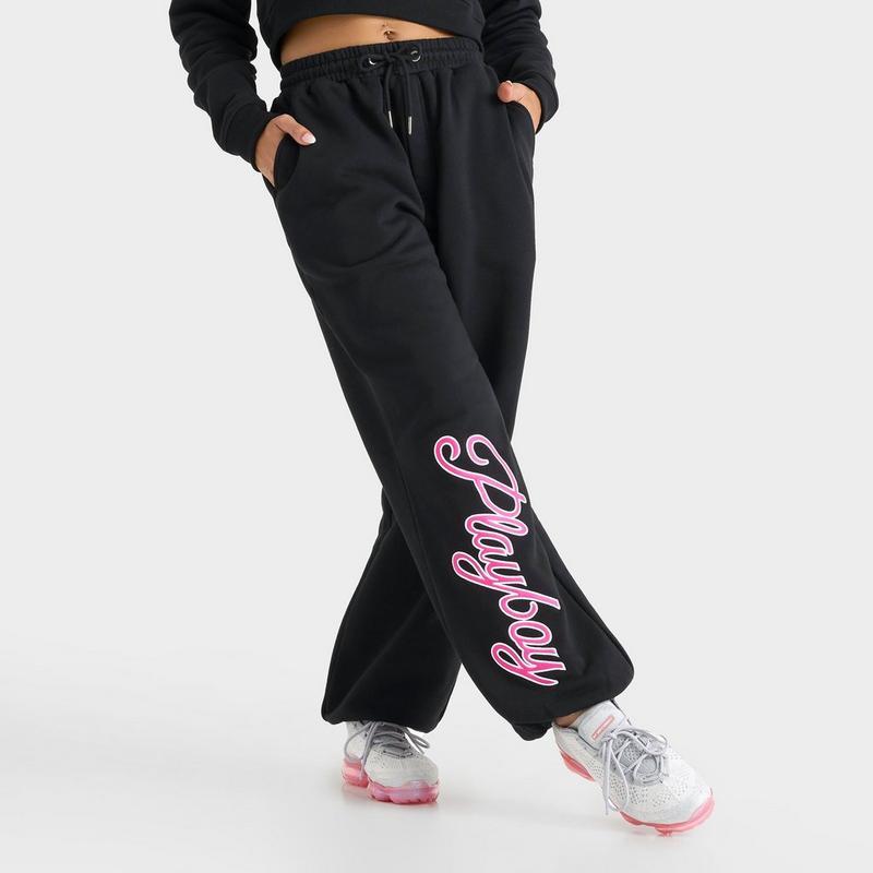 Playboy Women's Playboy Script Jogger Pants