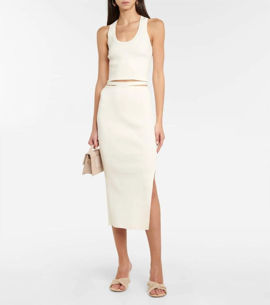 Jonathan Simkhai Jonathan Simkhai - Orion Compact Rib Midi Skirt
