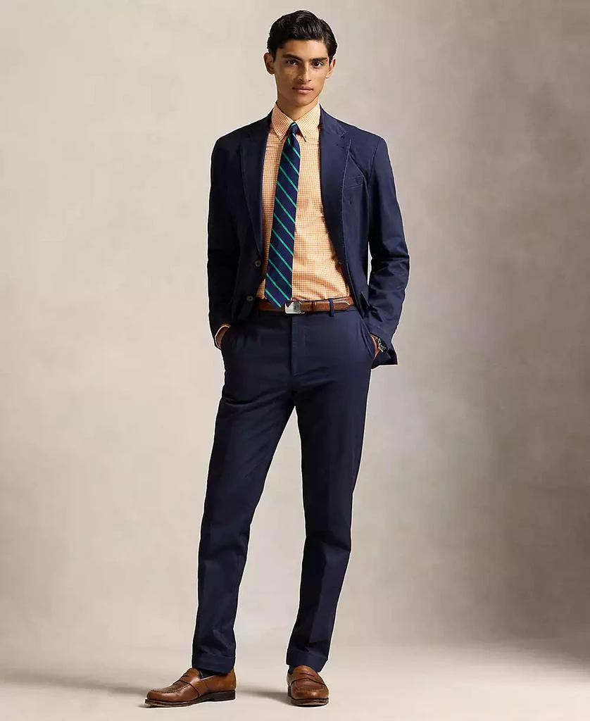 Ralph Lauren Men's Classic-Fit Gingham Stretch Poplin Shirt 4