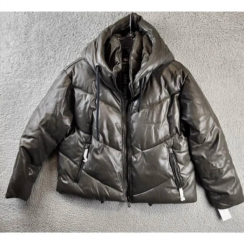Love Token Love Token - Women's Leo Hooded Puffer Jacket