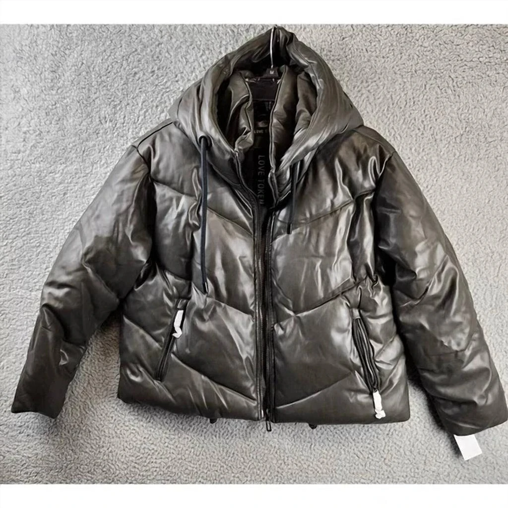 Love Token Love Token - Women's Leo Hooded Puffer Jacket 1