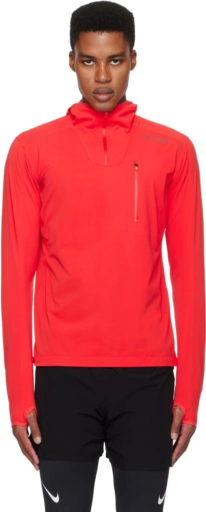 Soar Running Red Winter Anorak Jacket 1