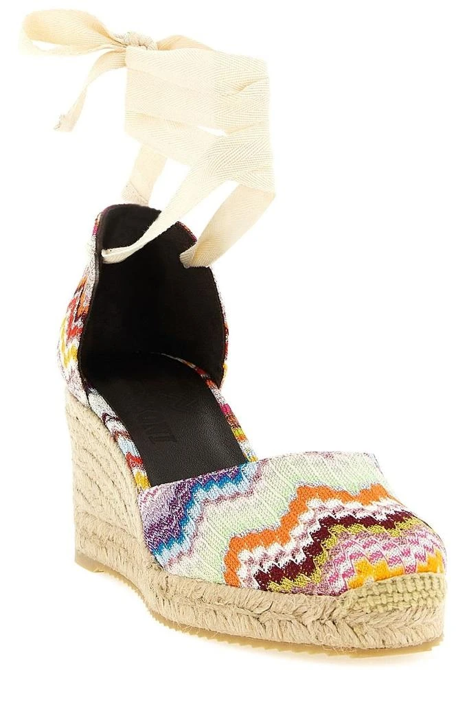 Missoni Missoni Interwovened Wedge Espadrilles 2