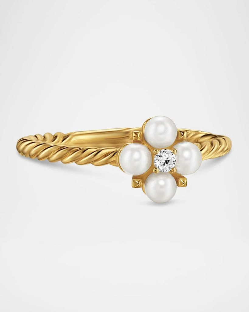 David Yurman Petite Modern Renaissance Pearl Ring