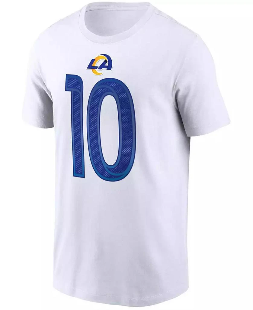 NIKE Men's Cooper Kupp White Los Angeles Rams Name and Number T-shirt 3