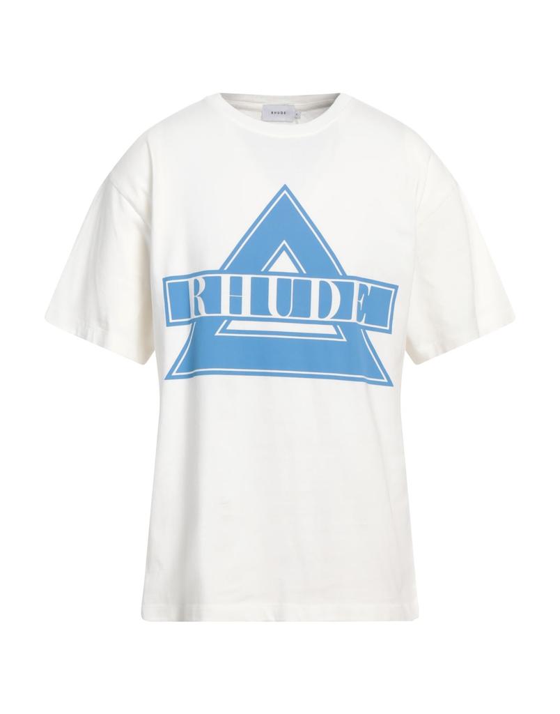 Rhude White Runway Plaque T-shirt - T-Shirts - BeyondStyle