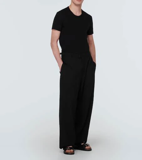 Versace Barocco leather-trimmed slides 2