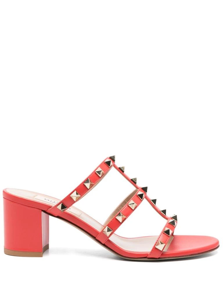 Valentino ROCKSTUD LEATHER SANDALS 1