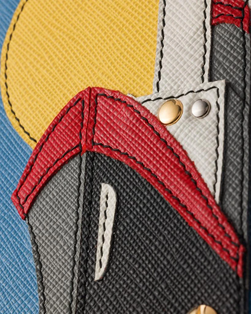 Prada Men
s iPhone 16 Pro Max Steamboat Saffiano Leather Phone Case 3