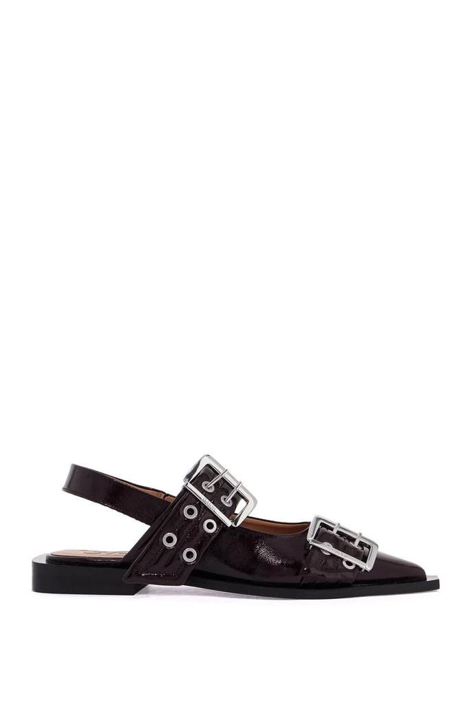 Ganni Ganni Slingback Flats 1