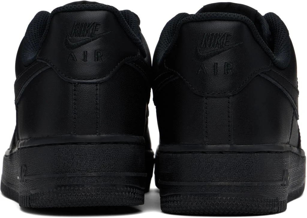 NIKE Black Air Force 1 '07 Sneakers 2