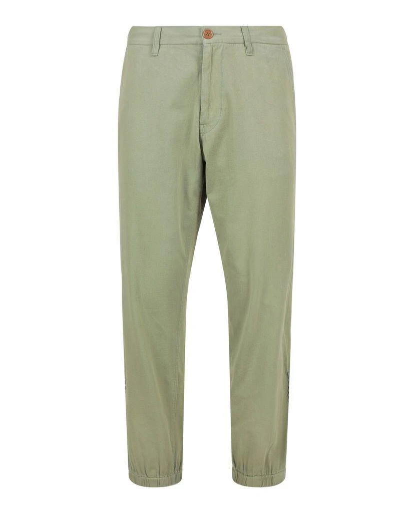 Gucci Gucci Lyre Embroidered Cotton Pant 3